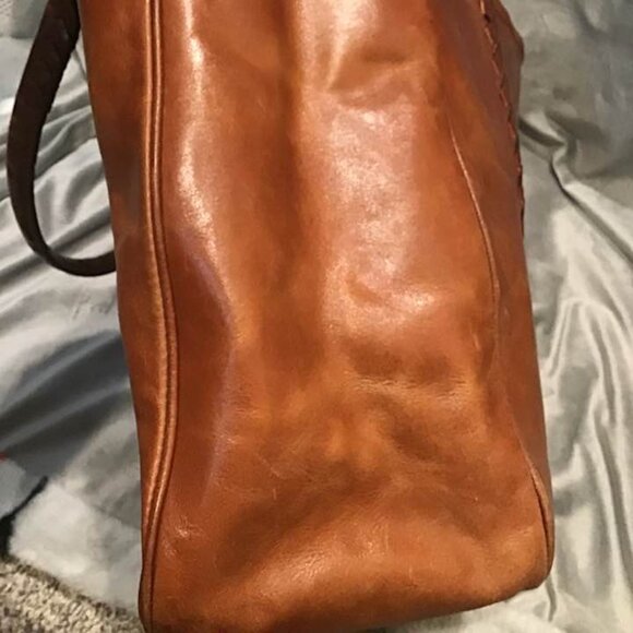 Frye Whipstitch Tote - Picture 3 of 12